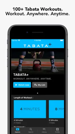 Game screenshot TABATA Plus apk