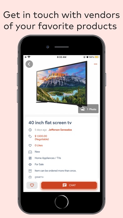 Hot Spot Sales Screenshot