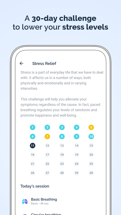 Breathink: Stress Relief Screenshot
