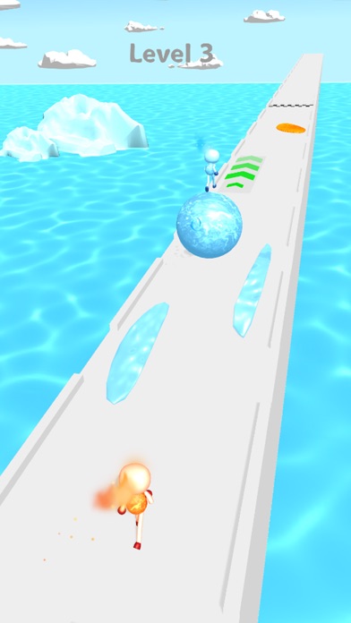 Snow-Fire Ball Screenshot