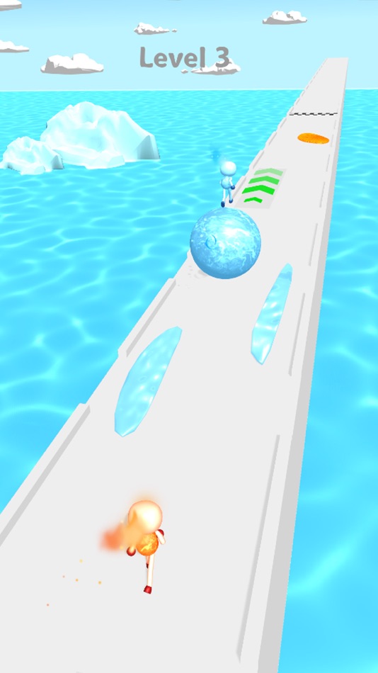 #3. Snow-Fire Ball (iOS) Podle: Onur Kalkan