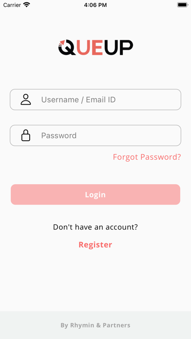 QueUP Screenshot