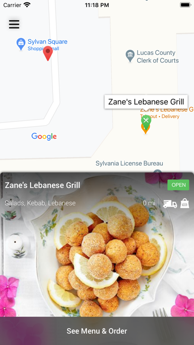 Zane's Lebanese Grill Screenshot 2 - AppWisp.com Zane's Lebanese Grill Screenshot 2 - AppWisp.com