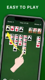 aged freecell solitaire iphone screenshot 3