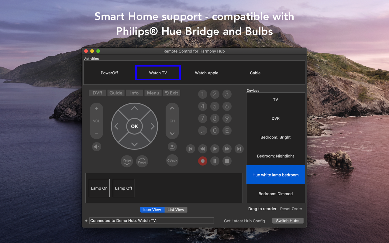Remote Control for Harmony Hub