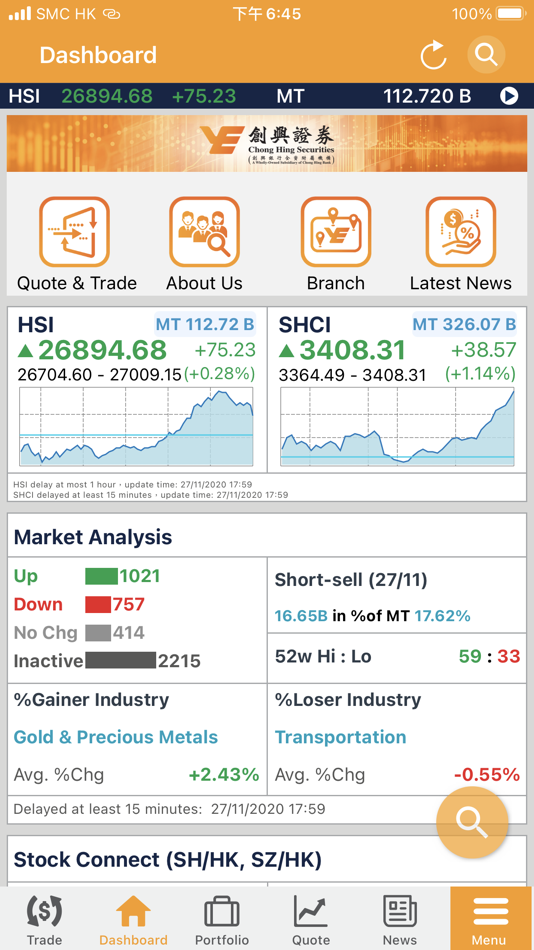 #1. CHS APP (iOS) 由: Chong Hing Securities