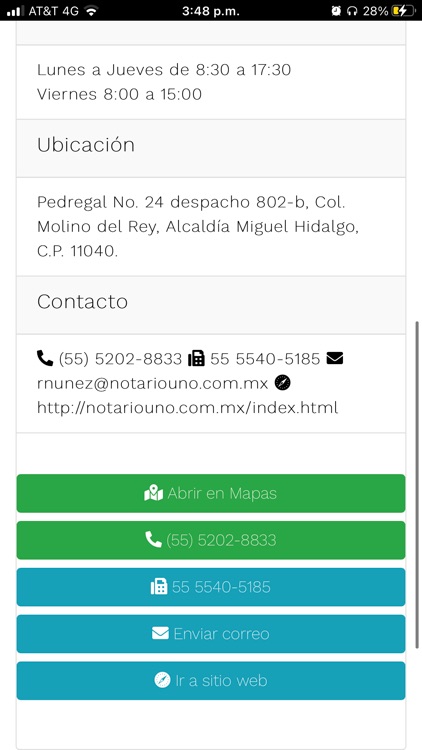 Directorio Notarios CDMX screenshot-3