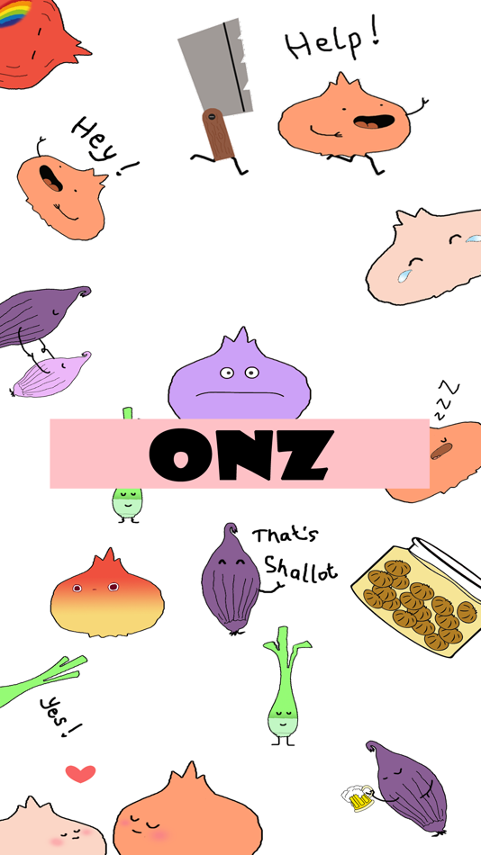 #1. ONZ - Onion Animated Stcikers (iOS) 게시자: MARK MANSER