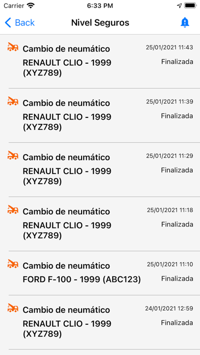 Nivel Seguros Movil Screenshot