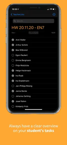 Game screenshot TeacherLists mod apk