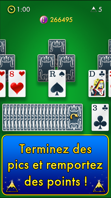 Screenshot #3 pour Tripeaks Solitaire Classique