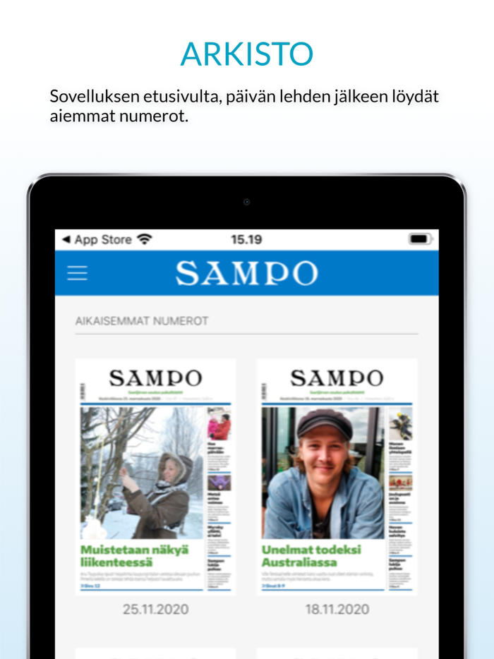 Sampo päivän lehti