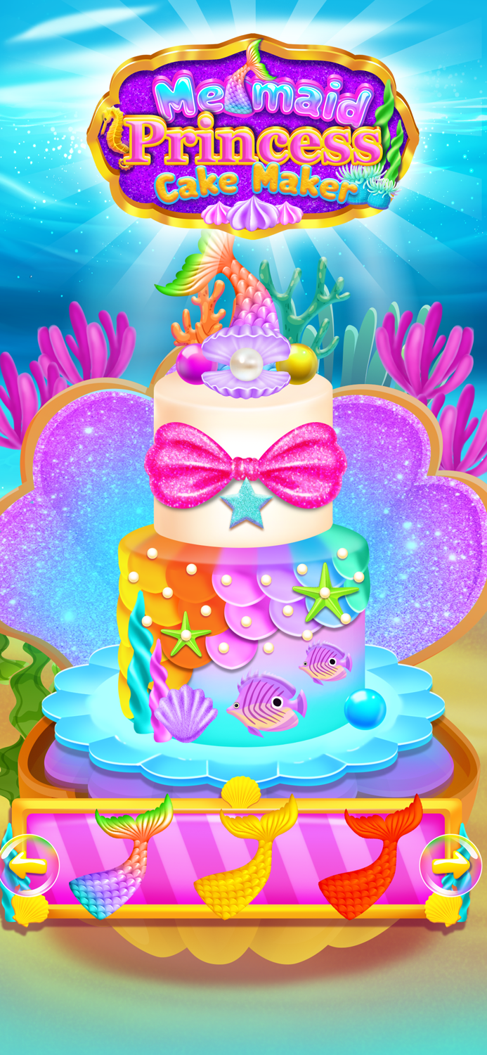 Mermaid Cake Maker Chef