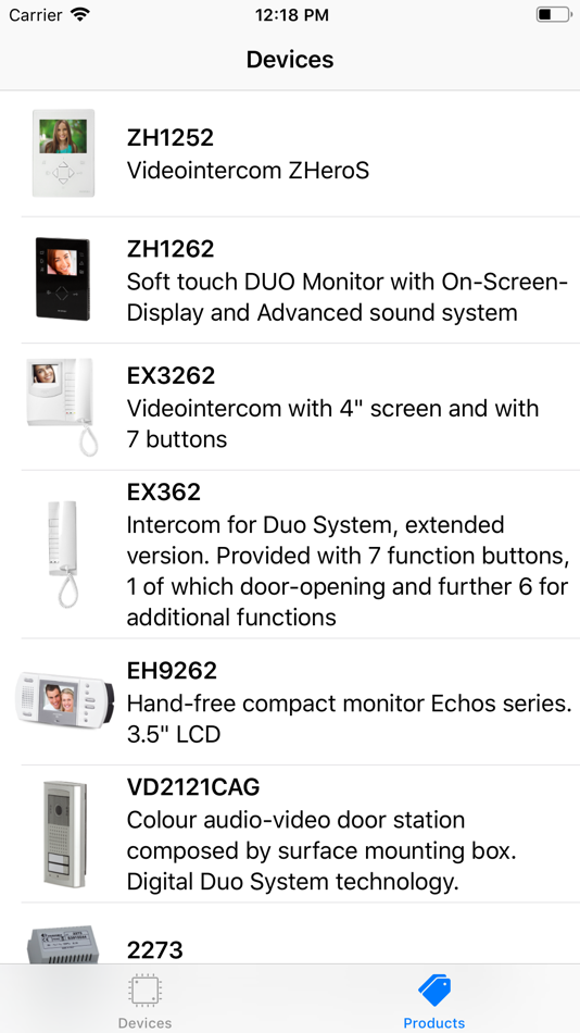 #1. DUO System (iOS) 由: Aci Farfisa