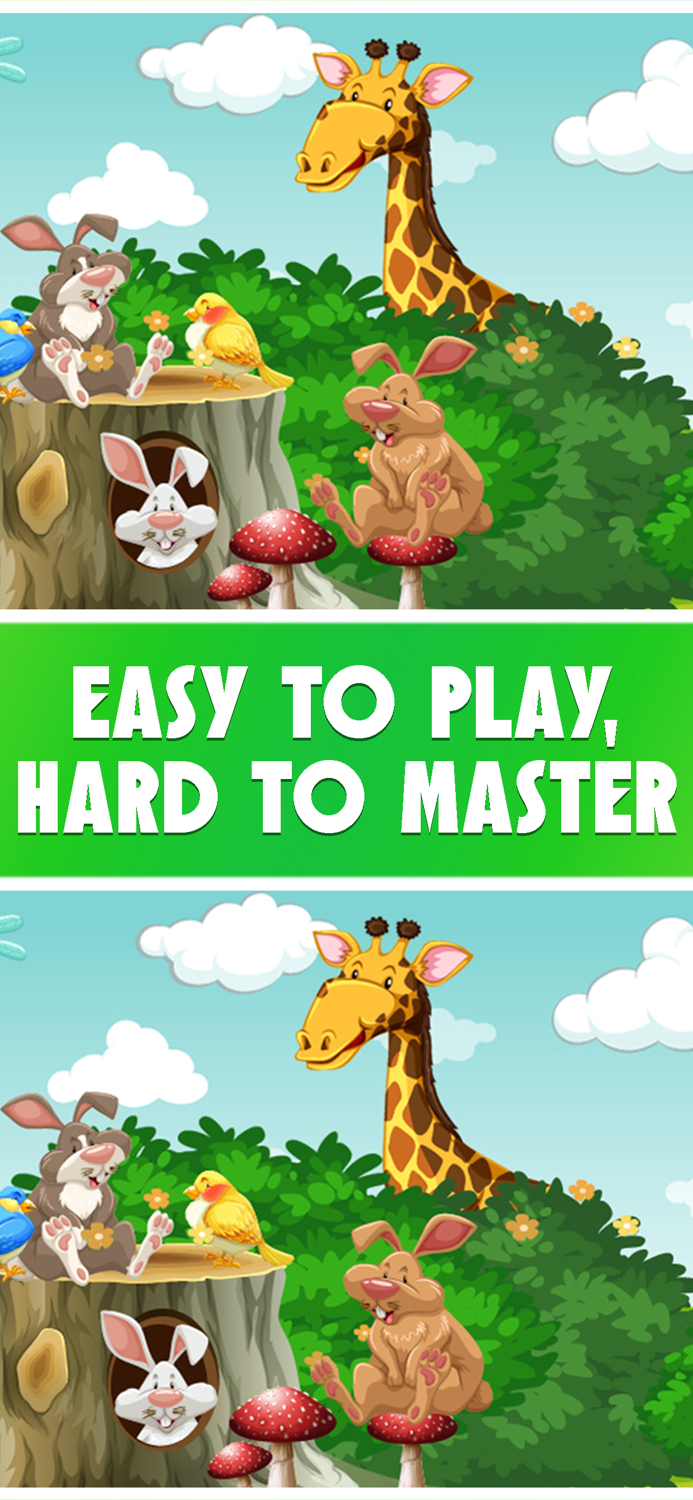 Find Difference 100 level 2020