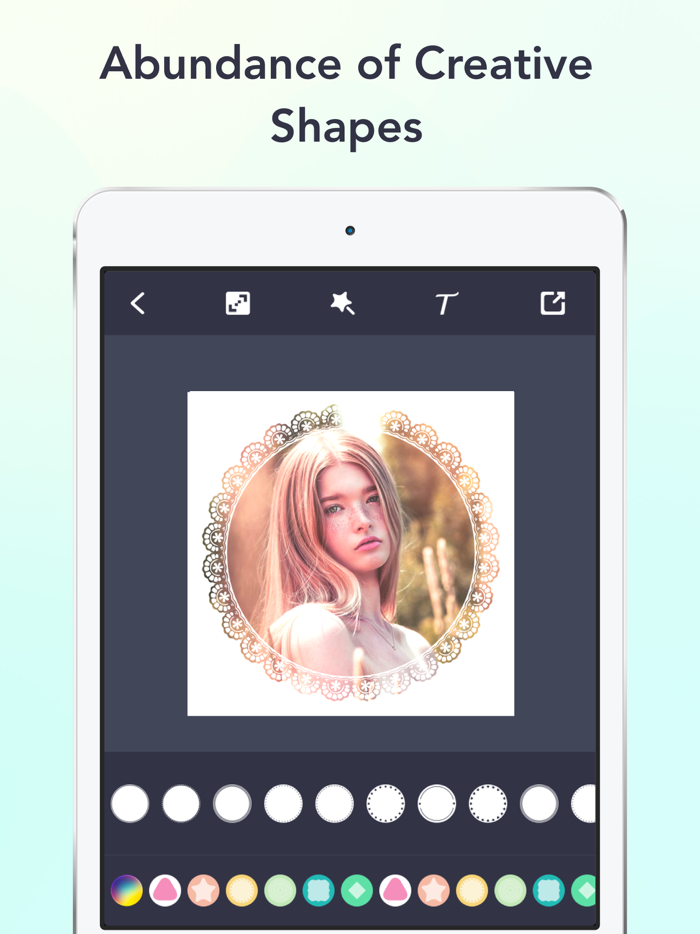Lighto- Art photo shape editor
