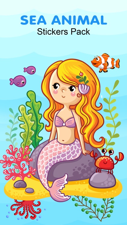 Sea Animal Stickers Pack