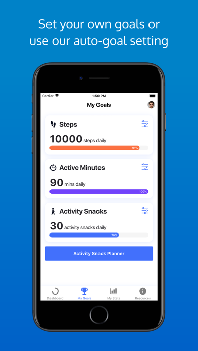 Snacktivity SnackApp Screenshot