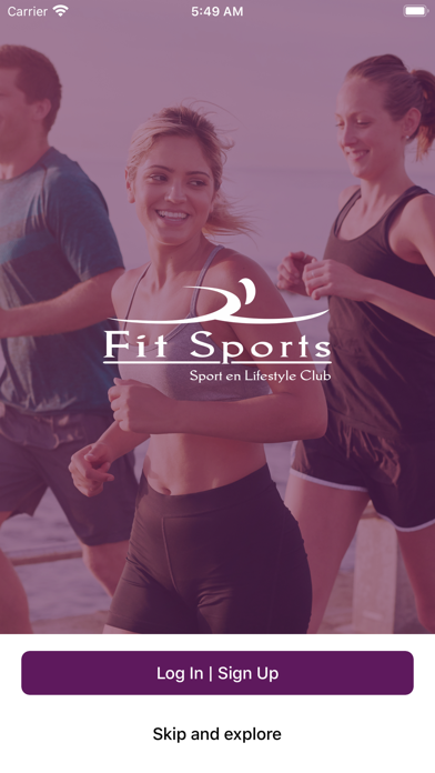 Screenshot #1 pour Fit Sports