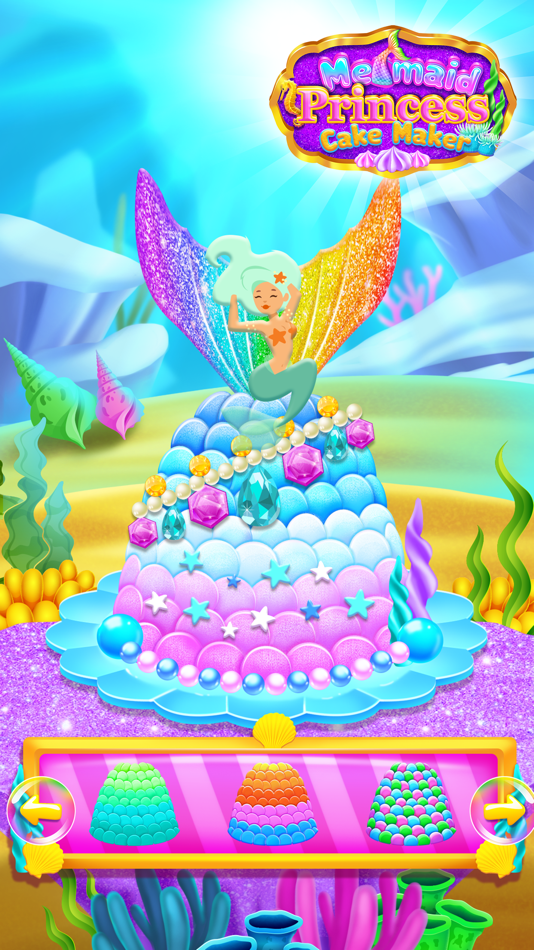 Mermaid Cake Maker Chef - 1.6 - (iOS)