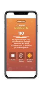 IQ Test: Brain and Mind Tests screenshot #3 for iPhone