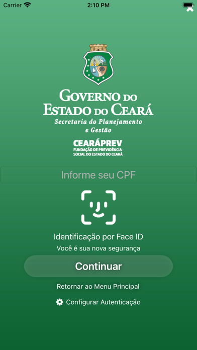 CearaPrev On-Line Screenshot