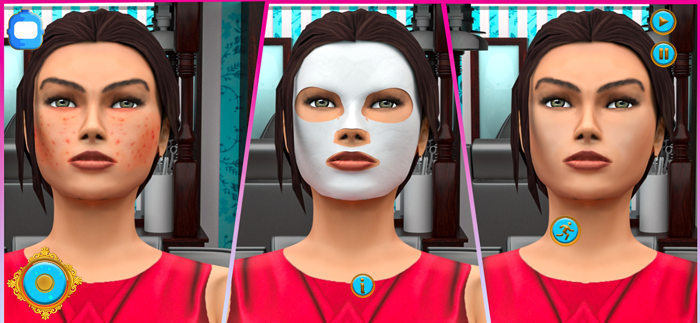 Make up and Hair Salon for Girls