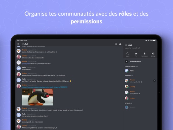 Discord - Parler et trainer Discord - Parler et trainer