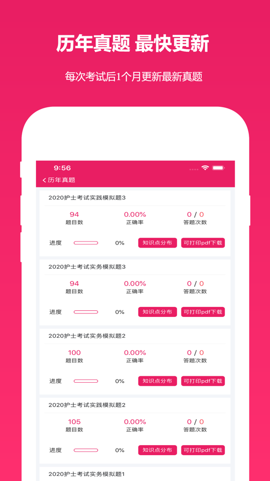 #2. 执业护士真题 (iOS) 来自: hao li