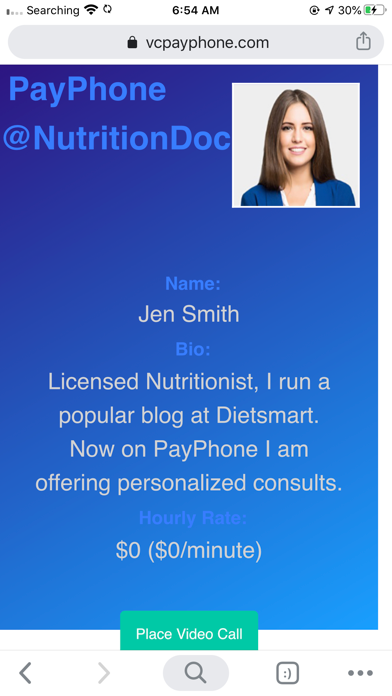 PayPhone Video Chat iPhone screenshot 6 - Social Networking app