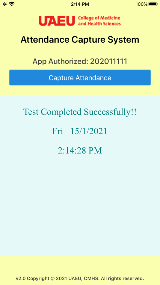 #3. CMHS Attendance (iOS) 由: Sami Shaban