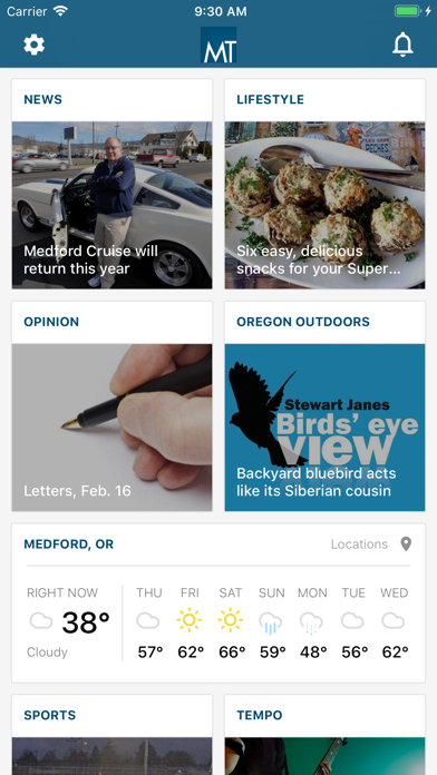 Mail Tribune - Medford, OR Screenshot