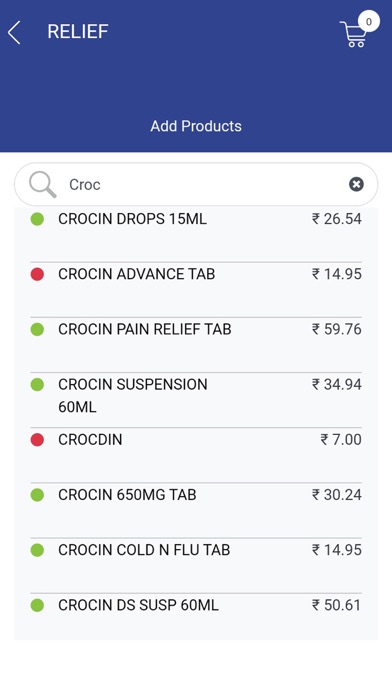 Relief Pharmacy Screenshot