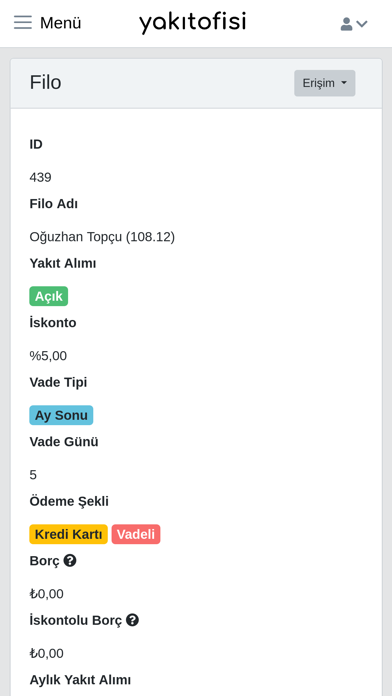 yakıtofisi Screenshot