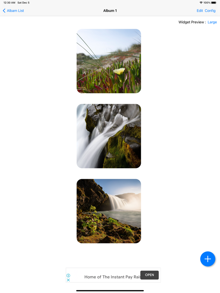PictWidget Custom Home  Widget