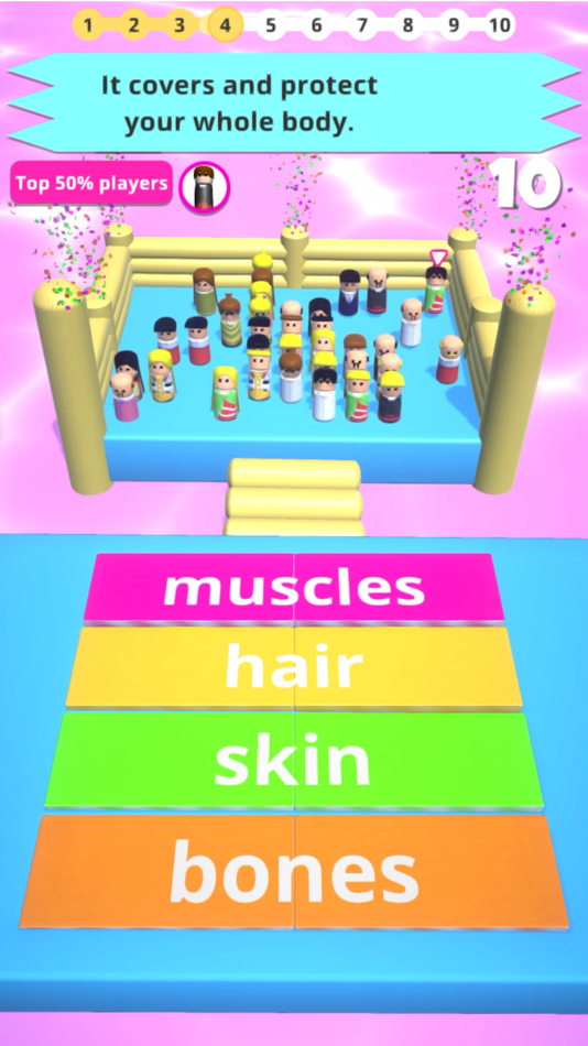 #2. Trivia.io Confetti (iOS) 由: Ngan Do