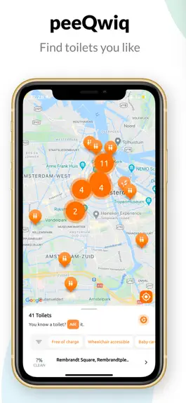 Game screenshot peeQwiq | TOILET FINDER mod apk