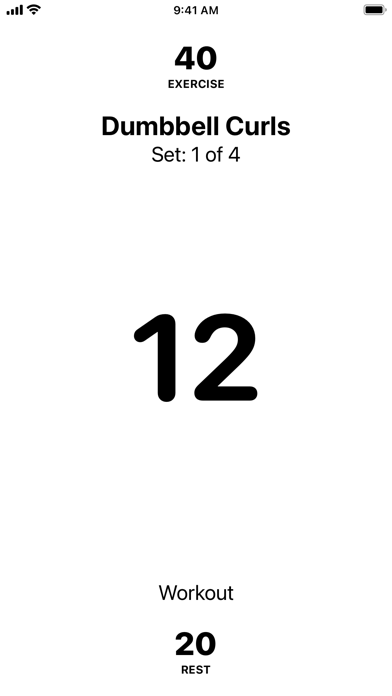 Timed: Workout Timer