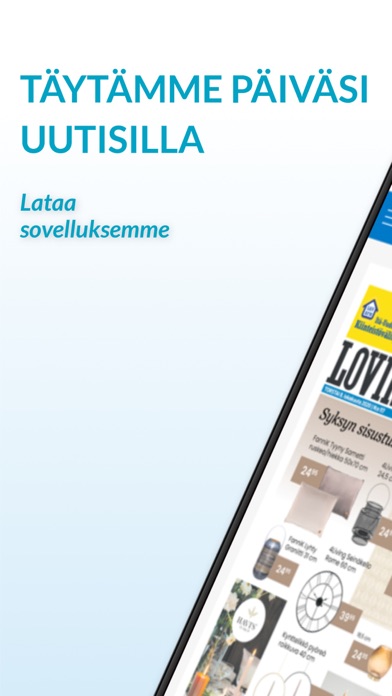 Loviisan Sanomat, päivän lehti Screenshot