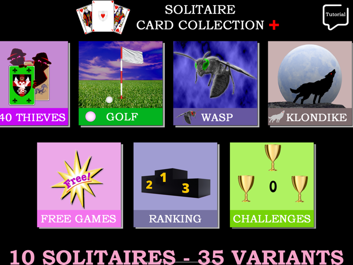 Solitaire Card Collection Plus