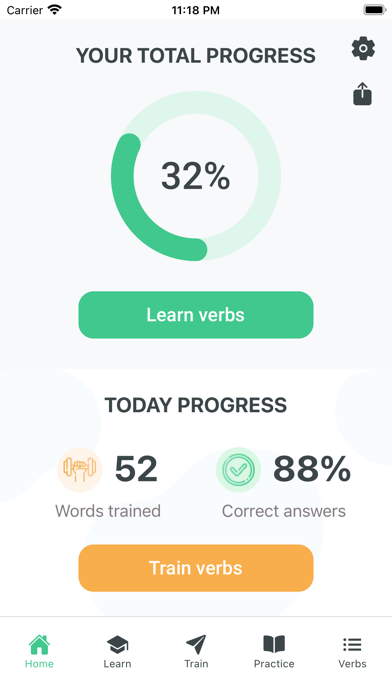 Irregular Verbs Eng Screenshot