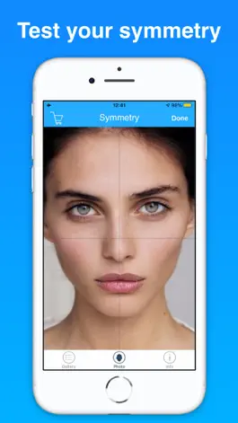 Game screenshot Симметрия лица: идеальных нет apk