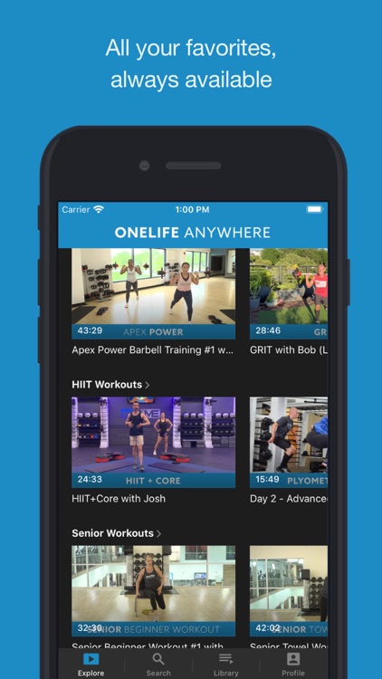 Onelife Anywhere on Demand