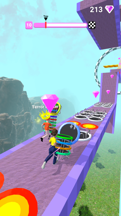 Trampoline Race Screenshot