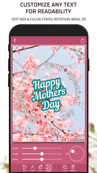 Mother's & Father's Day Cards Screenshot