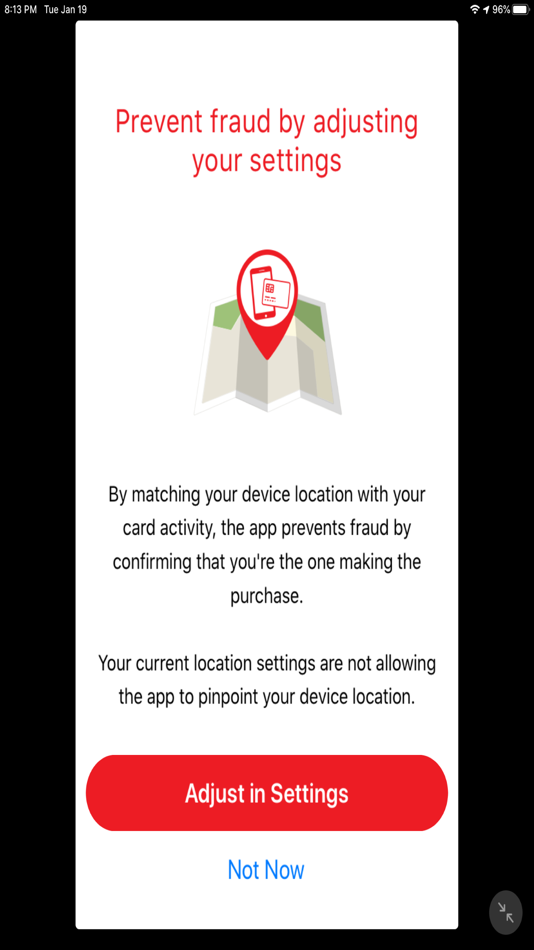 #4. UPFCU Debit Card Controls App (iOS) 由: UNITED POLES FEDERAL CREDIT UNION