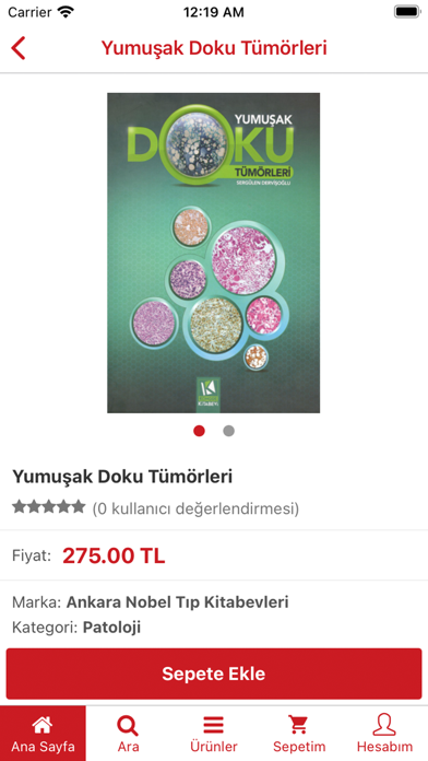 Ankara Nobel Tıp Kitabevleri Screenshot