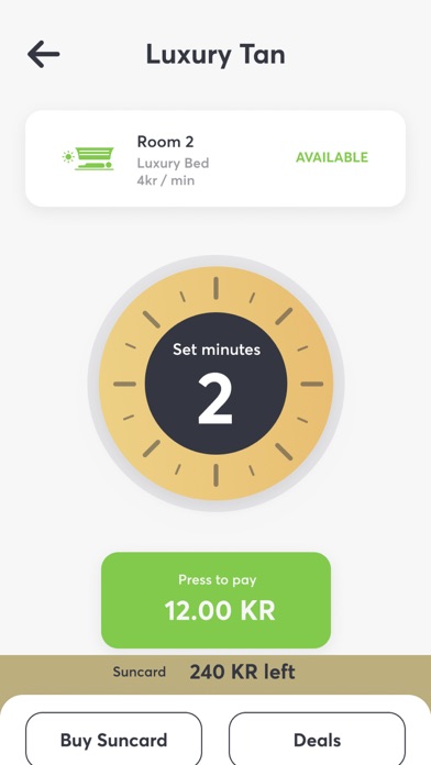 Comfort Tan Pay Screenshot