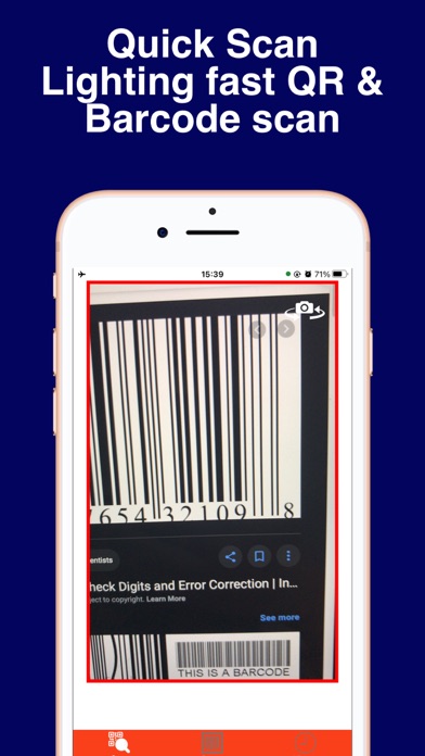 Screenshot #1 pour QR Code & Barcode Assistant