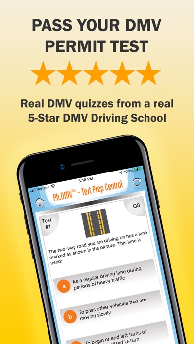 Ph.DMV Permit Practice Tests Screenshot